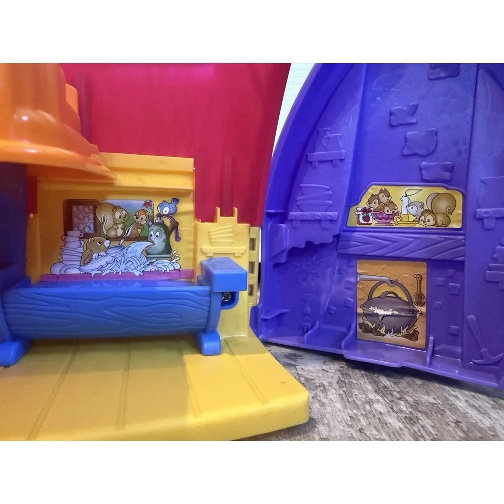 2012 Fisher-Price Little People Snow White Cottage SOUND WORKS